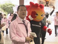 昨年度は県内で6千件以上確認…三重県の「いじめ防止強化月間」一見知事が高校生らと街頭で防止を呼びかけ