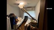 強風で倒れた木が屋根突き破りベッドを直撃　首都圏では交通混乱　“予定”あきらめる人も