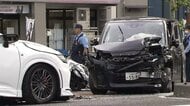 逆走車が衝突し2歳と3歳の子ども含む6人ケガ…逆走ワンボックスカーと乗用車など5台絡む事故に　東京・大田区