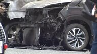 福岡・久留米市 駐車中の車から出火 車内の1歳男児が重体