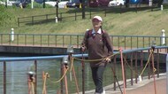県内聖火リレー 前回の東京五輪では伴走者…2度目の挑戦76歳女性