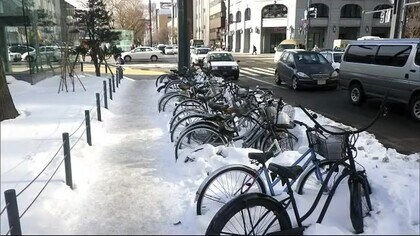 冬期間の「自転車保管」雪に埋もれてサビたらイヤな人は 札幌中心部の”屋内駐輪場”へ！【北海道発】