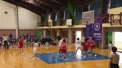 U18日清食品ブロックリーグ　女子・龍谷富山高校は開志国際高校（新潟）に敗れる　