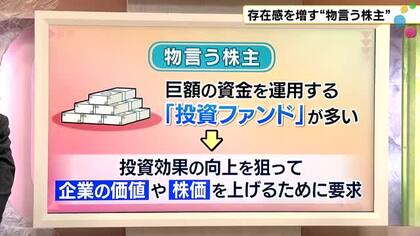 存在感を増す“物言う株主”　中には無理筋な提案も　企業側は対応に苦慮