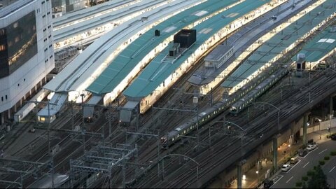 台風15号　JR在来線の運転見合わせ：日光線、竹が倒れ日光－宇都宮間　東北本線、停電で本宮－福島間　常磐線、架線点検でいわき－原ノ町間