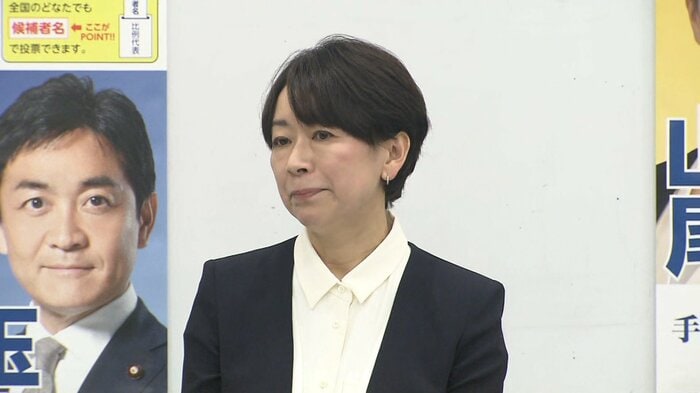 山尾氏の出馬会見(6月10日)