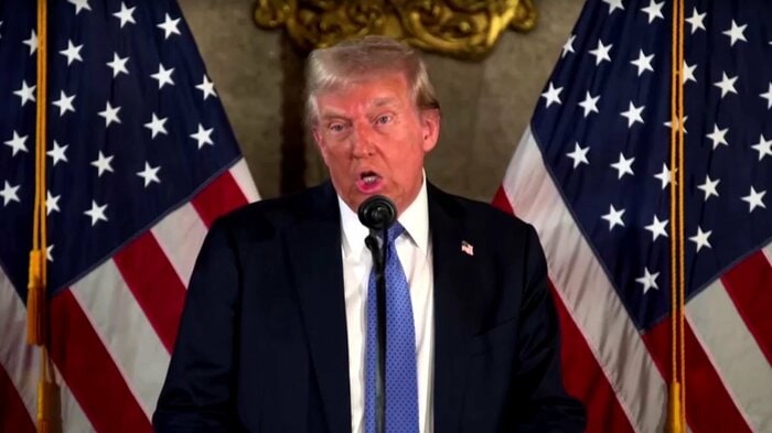 2025年に大統領に就任するトランプ氏