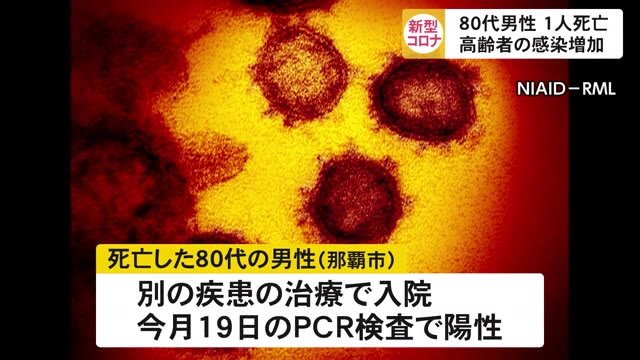 新型コロナウイルス 沖縄で3日連続の死者 今月だけで16人