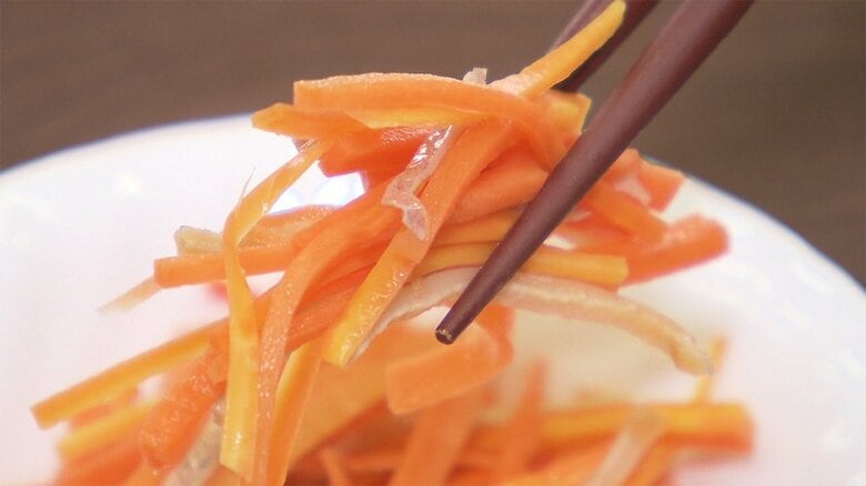 福島の郷土料理「いかにんじん」 収穫期迎える「長ニンジン」を使って調理｜FNNプライムオンライン