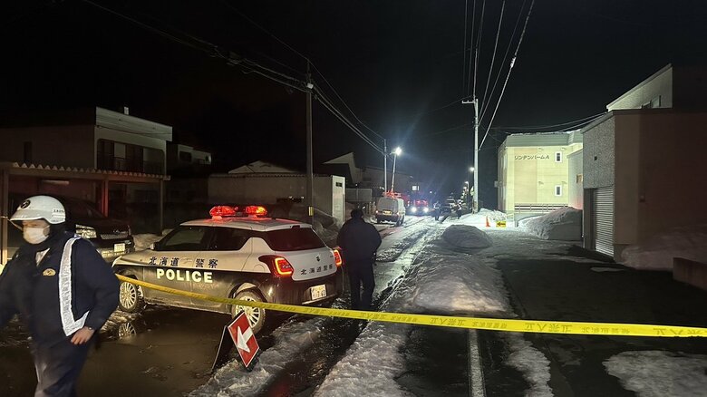 ひき逃げ事件か？路上に倒れていた2歳の女の子が意識不明の重体＿警察が付近の痕跡など捜査進める（北海道旭川市）｜FNNプライムオンライン