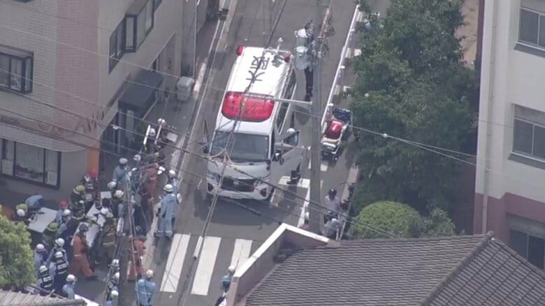 【速報】「子供が何人か車にひかれた」大阪・西成区で小学生7人がはねられケガ　全員意識あり｜FNNプライムオンライン