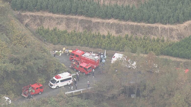 【速報】「セスナ機のようなもの墜落」消防に通報　佐賀から大阪に向かう途中か　男性3人搭乗とみられる　救難信号出る　福岡・八女市星野村｜FNNプライムオンライン