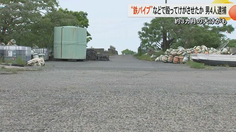 未明の堤防に『話し合い』で目出し帽姿など30~40人　鉄パイプや金属バットなどで男性4人を殴った疑いで男4人を逮捕｜FNNプライムオンライン