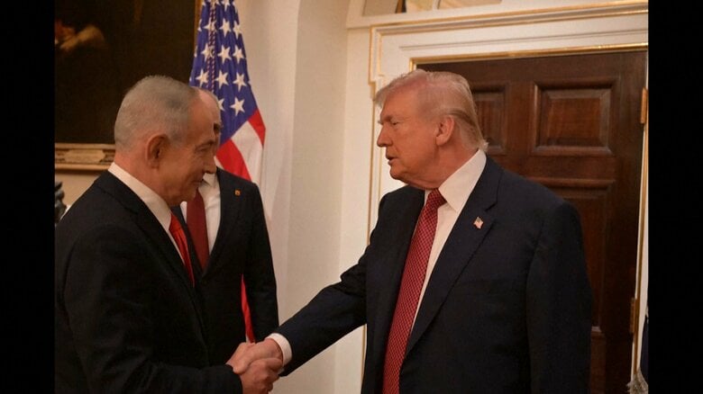 アメリカ・トランプ大統領とイスラエル・ネタニヤフ首相が会談　イラン核問題めぐり意見一致せず｜FNNプライムオンライン