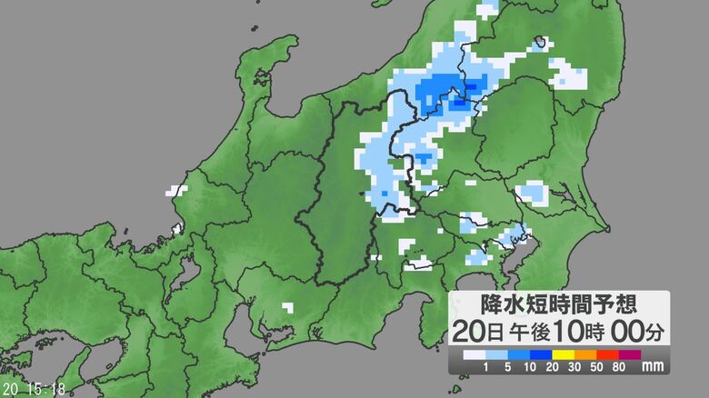 落雷や竜巻などの激しい突風、降ひょう、局地的な激しい雨に注意　長野県では20日夜遅くにかけてと、21日午後は大気の状態が非常に不安定｜FNNプライムオンライン