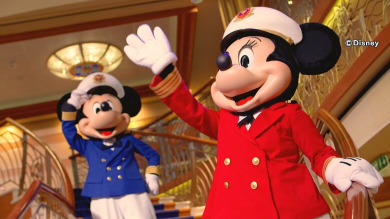 【日本初】豪華客船“ディズニークルーズ”が2028年就航へ　岸本アナ「もう寝ても覚めてもディズニー」豪華船旅の中身は？｜FNNプライムオンライン