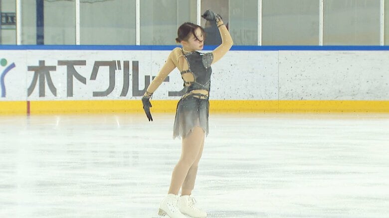 スピード感とステップで魅せた川勝玲奈のショート（近畿選手権）