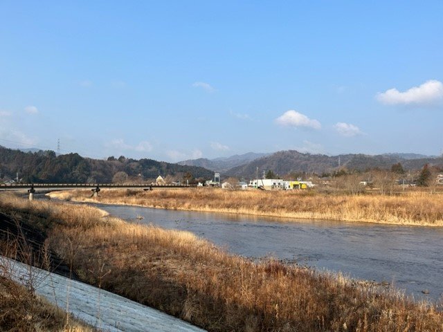 美しい自然が広がる浪江町だが人口は震災前の10％程度に減った