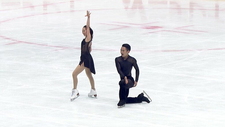 慶應義塾大学のカップル、木下あかり・田村周彦組