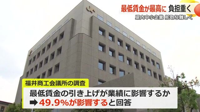 福井商工会議所の調査