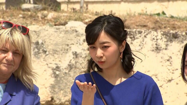 26日、パルテノン神殿をご視察