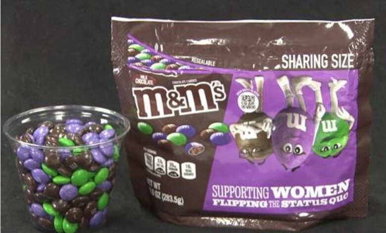 「現状をひっくりかえす女性を支持する “Supporting Women Flipping the Status Quo”」と書かれた商品