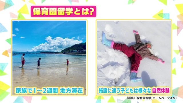 画像：保育園留学ホームページより