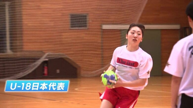 チームのエース　両利きが武器の村松未来選手