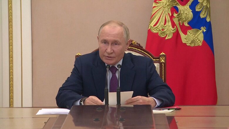 プーチン大統領は核ドクトリンの変更に言及（25日）