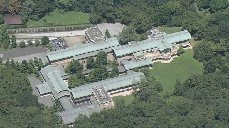 上空から見た御所