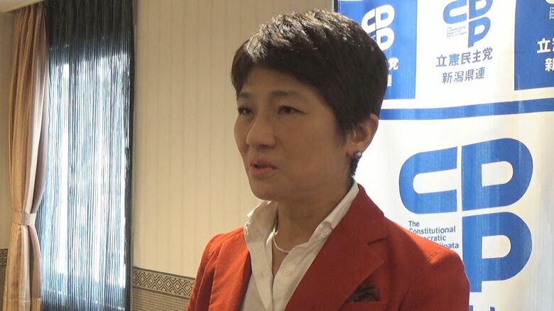 立憲民主党　西村智奈美 衆院議員