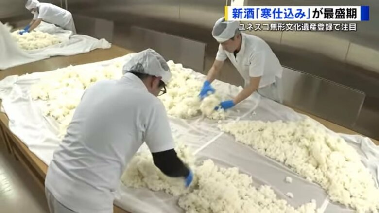 新酒づくり（三宅本店　広島県呉市）