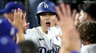 大谷翔平1試合2発!ポストシーズン7号に続き7回に8号ホームラン 松井秀喜氏超えPS通算11本塁打