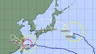 【台風情報】ダブル台風の今後の進路予想は　台風15号は11日（火）午後9時には東北地方に達する予報　台風13号は9日午前9時には東シナ海に達する予報