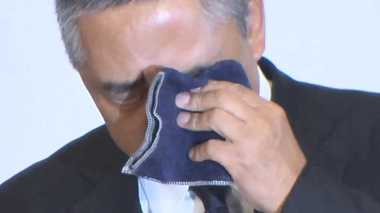 5時間の謝罪会見で冒頭涙も 吉本興業社長が宮迫さんらの処分撤回