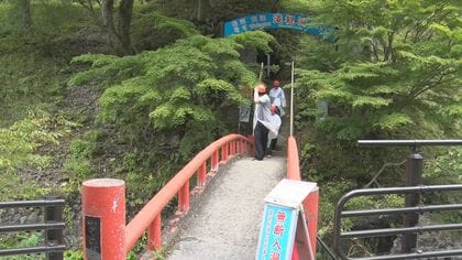 滝観洞で入洞者5万人突破　観光センターリニューアルから2年4ヵ月　岩手県住田町