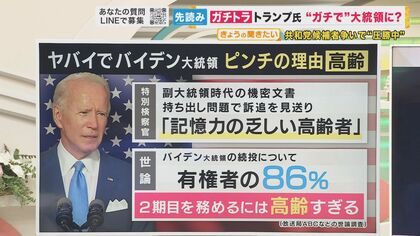 バイデン大統領やばいでん？】調査ではトランプ氏優勢「バイデンが弱い