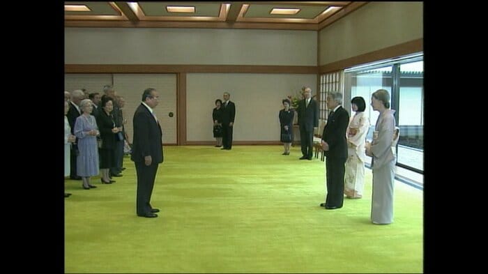 紀宮さまの結婚を祝う茶会