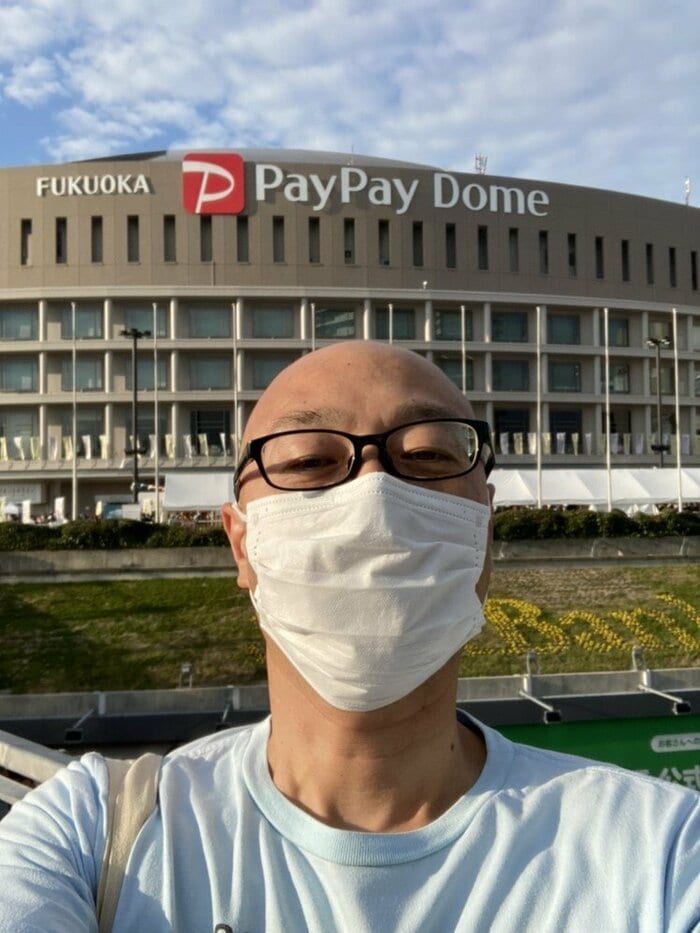 福岡公演の思い出に、慣れない自撮り(11月12日)