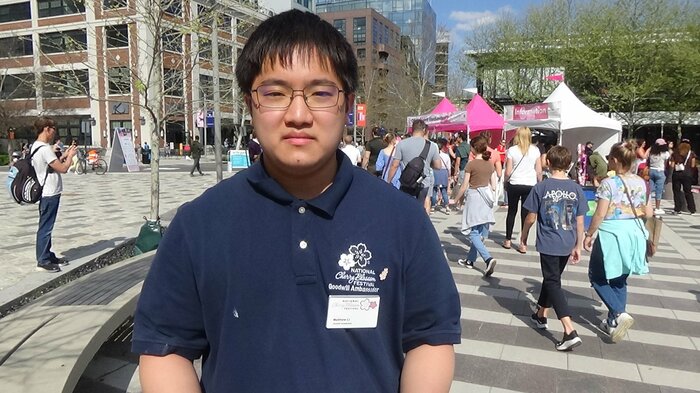 ジョージタウン大学院で日本文化を学ぶマシュー・リーさん