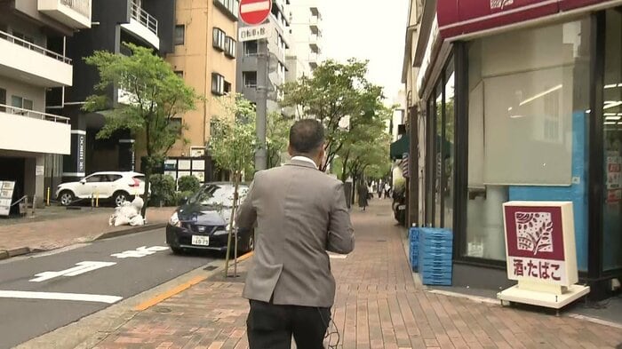 男が逃走した方向には交番もある