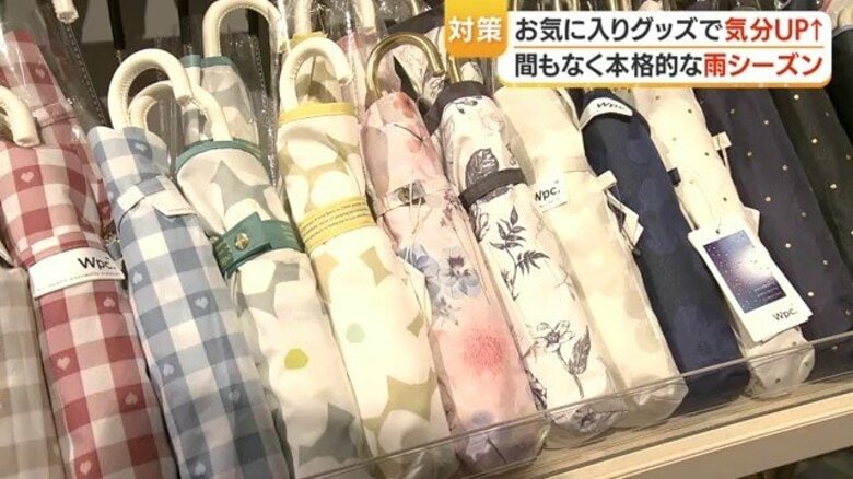 梅雨グッズ特集2026 「ビニール傘」「高機能リュック」「保冷機能弁当箱」の注目ポイント|FNNプライムオンライン