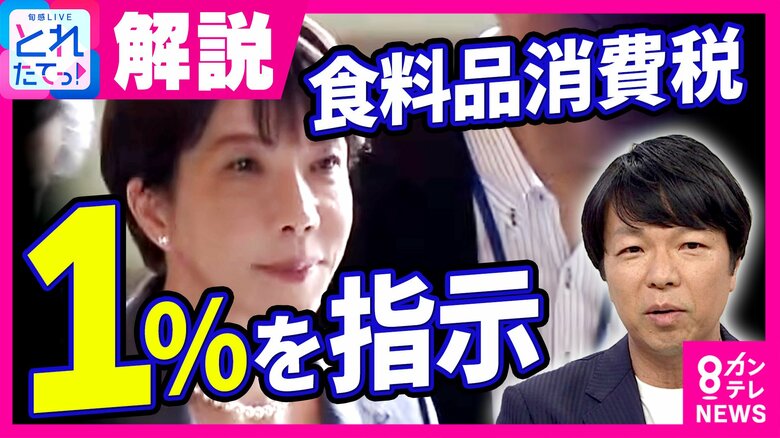 【解説】「『一生懸命やっている姿』を見せるにはこうするしか」高市総理 来年4月から「食料品消費税1％」指示 総理の「特に反省点ない」発言は「野党や自民内の抵抗勢力により遅れた…ということ」と青山和弘氏｜FNNプライムオンライン