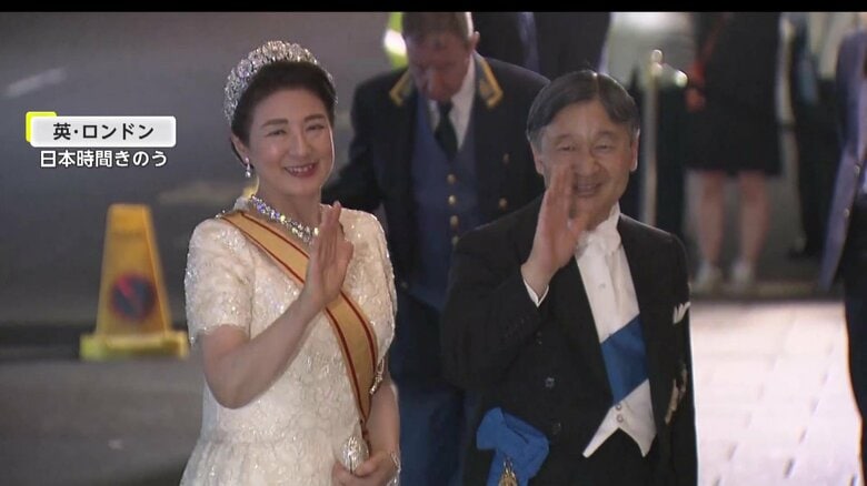 【両陛下イギリスご訪問】雅子さまを天皇陛下が随所でお気遣い　ロンドン金融街主催晩さん会ではウィットに富んだスピーチも｜FNNプライムオンライン