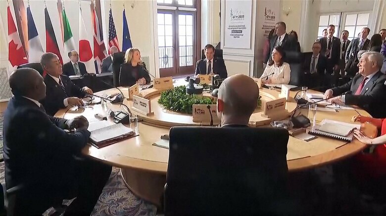 G7外相会合がカナダで開幕　本格協議始まる｜FNNプライムオンライン