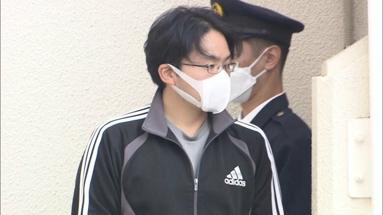 強制性交の疑いで逮捕された水沼宏嘉容疑者(30)(2日 流山署)