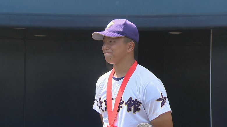 東京学館新潟・八幡康生 主将