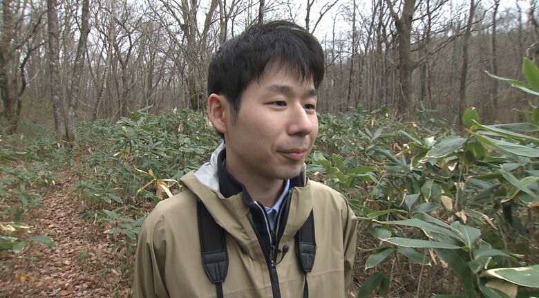 クマに襲われけがをした諏訪部椋太さん(26）