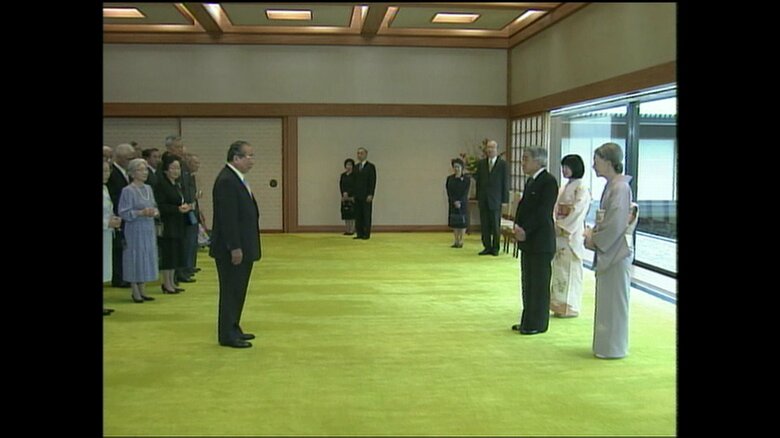 紀宮さまの結婚を祝う茶会
