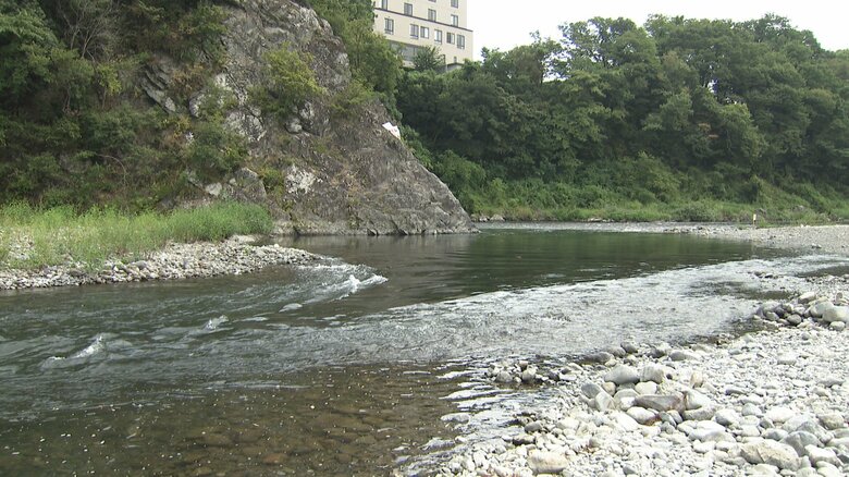 取材前よりも流れが速くなったように感じた
